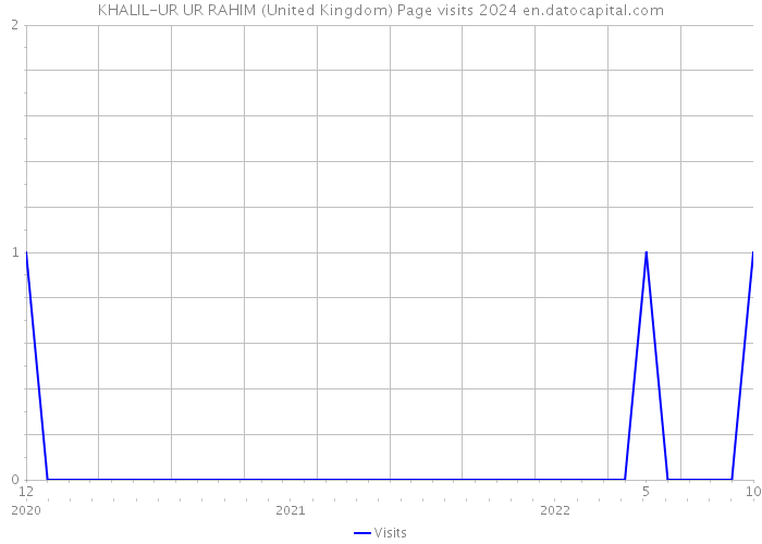 KHALIL-UR UR RAHIM (United Kingdom) Page visits 2024 