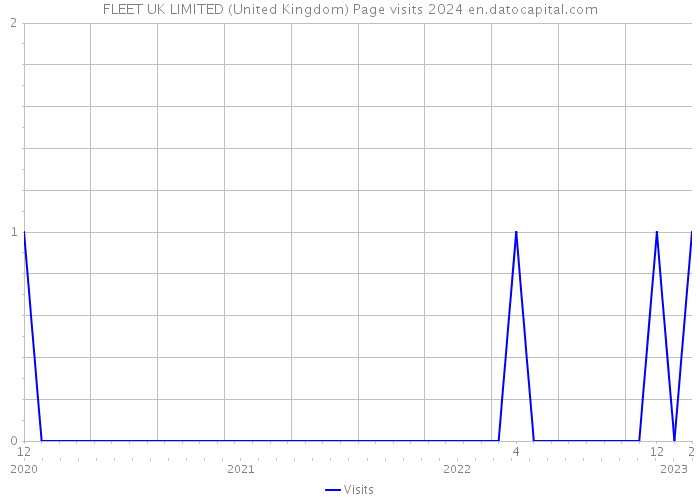 FLEET UK LIMITED (United Kingdom) Page visits 2024 