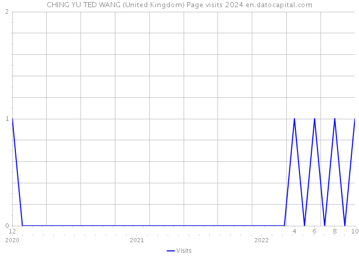 CHING YU TED WANG (United Kingdom) Page visits 2024 