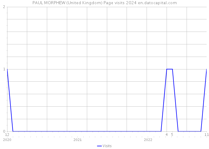 PAUL MORPHEW (United Kingdom) Page visits 2024 