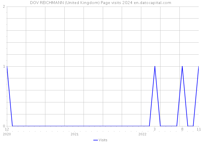 DOV REICHMANN (United Kingdom) Page visits 2024 