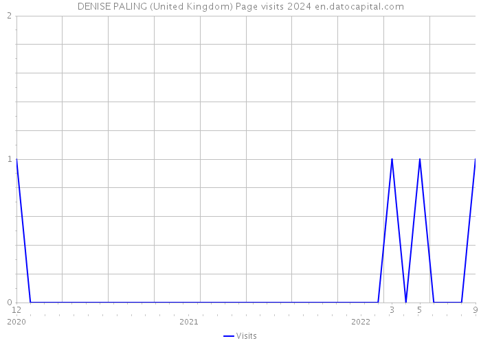 DENISE PALING (United Kingdom) Page visits 2024 