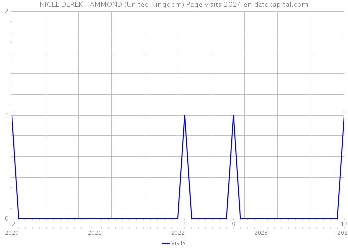 NIGEL DEREK HAMMOND (United Kingdom) Page visits 2024 