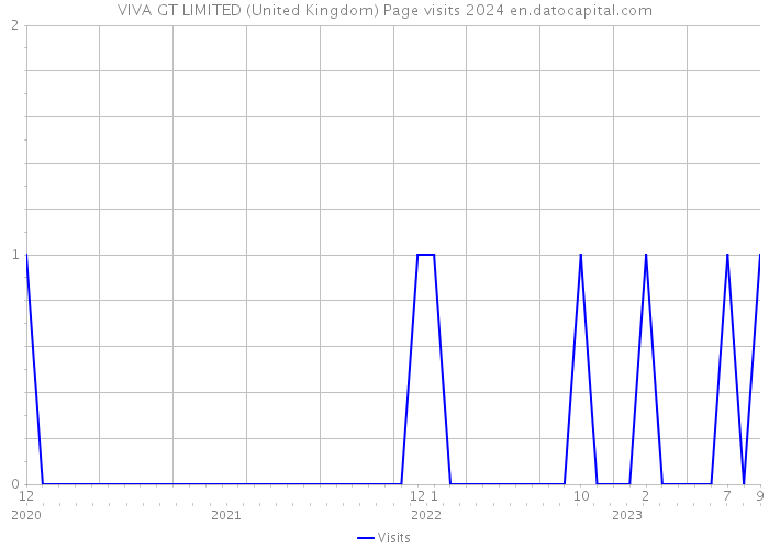 VIVA GT LIMITED (United Kingdom) Page visits 2024 