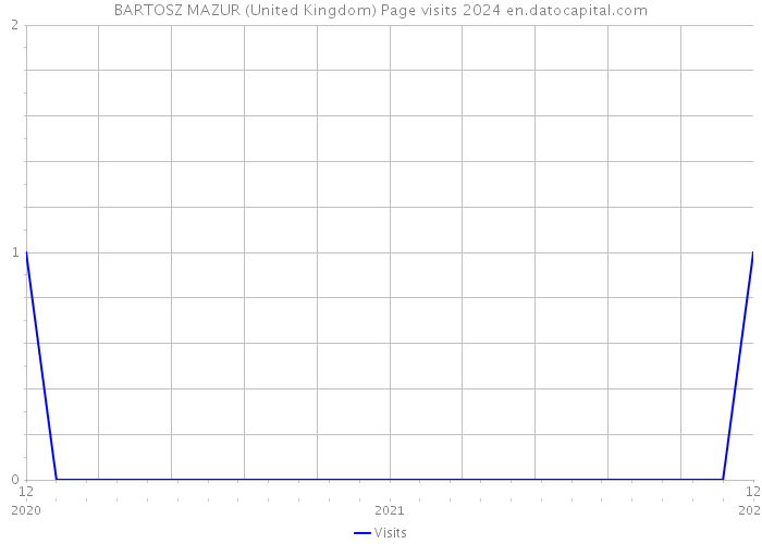 BARTOSZ MAZUR (United Kingdom) Page visits 2024 