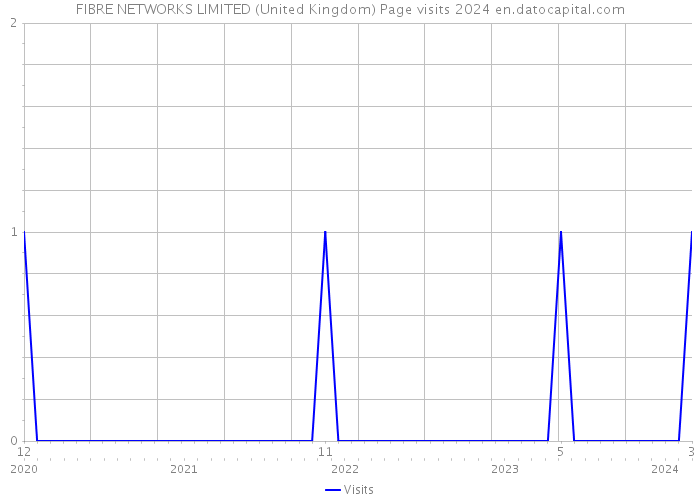 FIBRE NETWORKS LIMITED (United Kingdom) Page visits 2024 