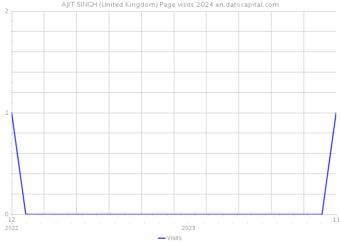 AJIT SINGH (United Kingdom) Page visits 2024 