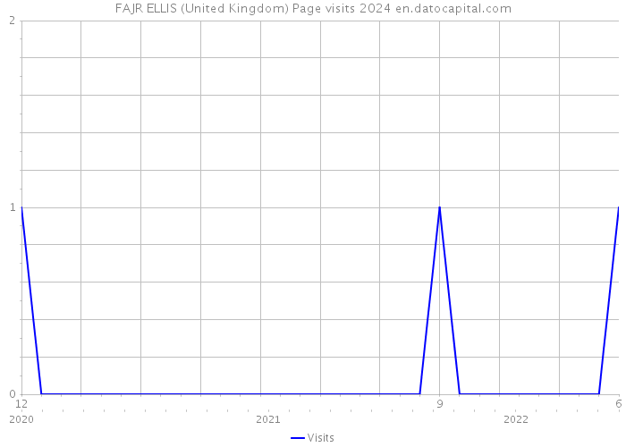 FAJR ELLIS (United Kingdom) Page visits 2024 