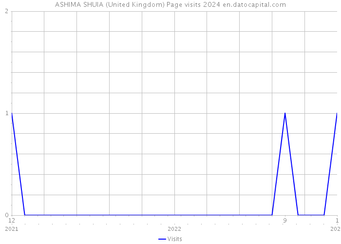 ASHIMA SHUIA (United Kingdom) Page visits 2024 