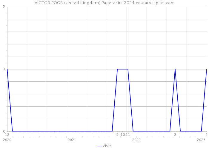 VICTOR POOR (United Kingdom) Page visits 2024 