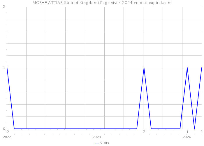 MOSHE ATTIAS (United Kingdom) Page visits 2024 