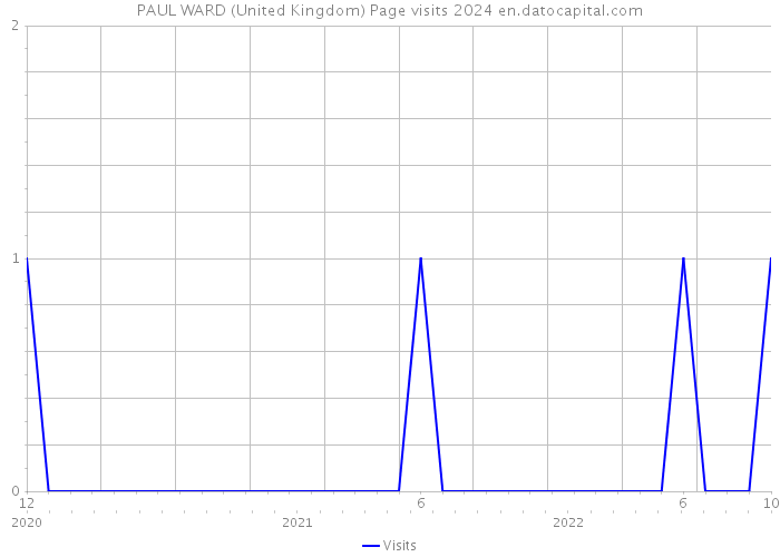 PAUL WARD (United Kingdom) Page visits 2024 