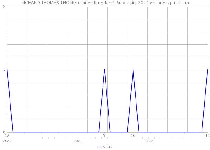 RICHARD THOMAS THORPE (United Kingdom) Page visits 2024 