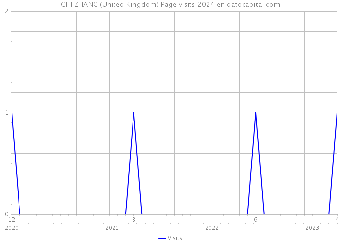 CHI ZHANG (United Kingdom) Page visits 2024 