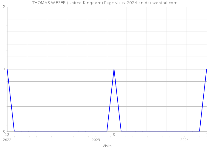 THOMAS WIESER (United Kingdom) Page visits 2024 
