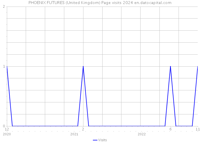 PHOENIX FUTURES (United Kingdom) Page visits 2024 