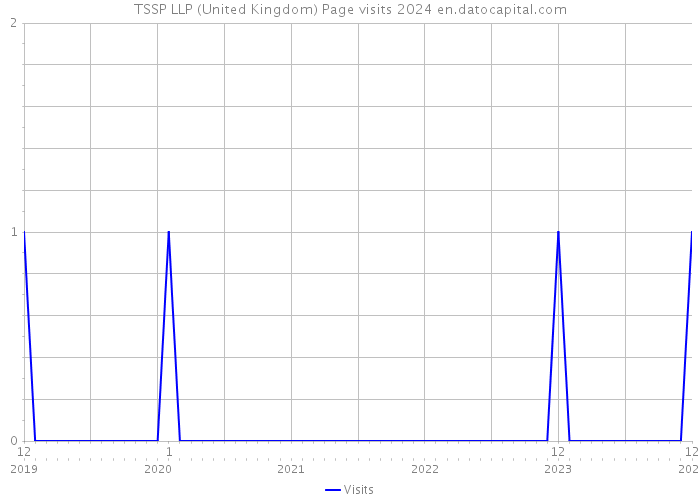 TSSP LLP (United Kingdom) Page visits 2024 