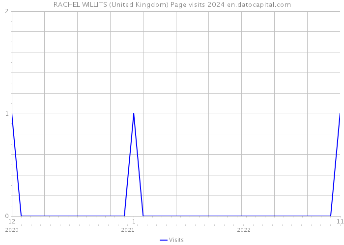 RACHEL WILLITS (United Kingdom) Page visits 2024 