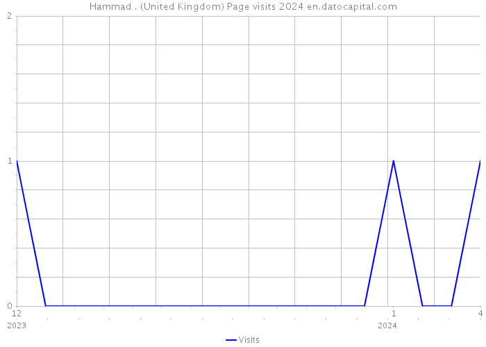 Hammad . (United Kingdom) Page visits 2024 