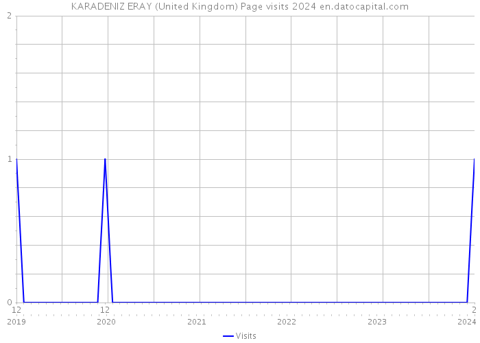 KARADENIZ ERAY (United Kingdom) Page visits 2024 