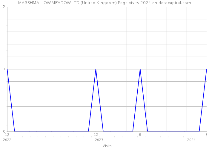 MARSHMALLOW MEADOW LTD (United Kingdom) Page visits 2024 