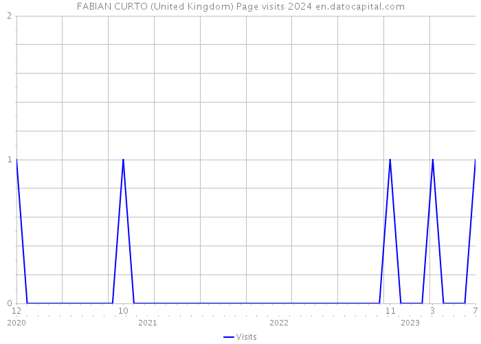 FABIAN CURTO (United Kingdom) Page visits 2024 