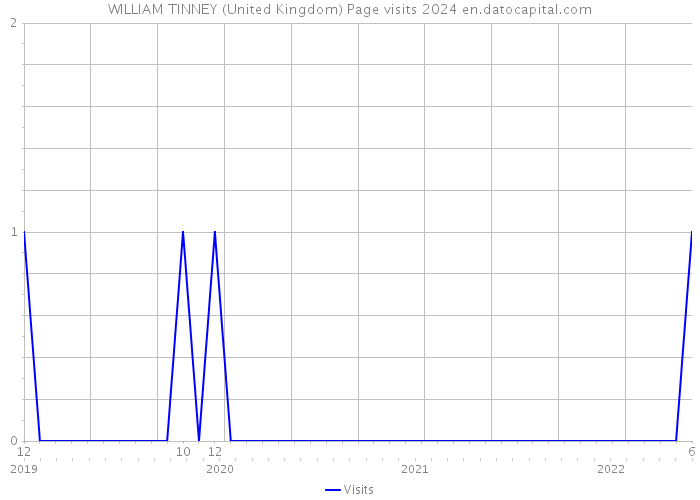 WILLIAM TINNEY (United Kingdom) Page visits 2024 