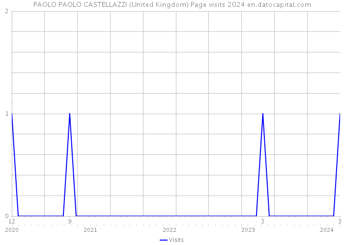PAOLO PAOLO CASTELLAZZI (United Kingdom) Page visits 2024 