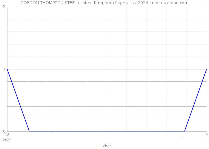 GORDON THOMPSON STEEL (United Kingdom) Page visits 2024 