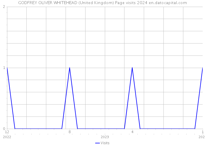 GODFREY OLIVER WHITEHEAD (United Kingdom) Page visits 2024 