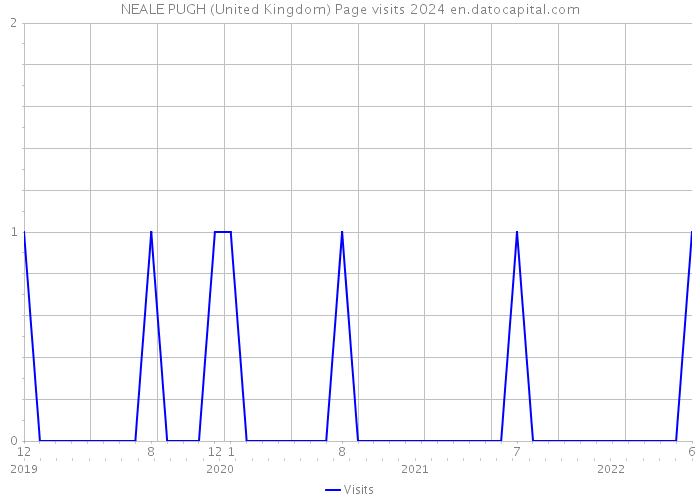 NEALE PUGH (United Kingdom) Page visits 2024 
