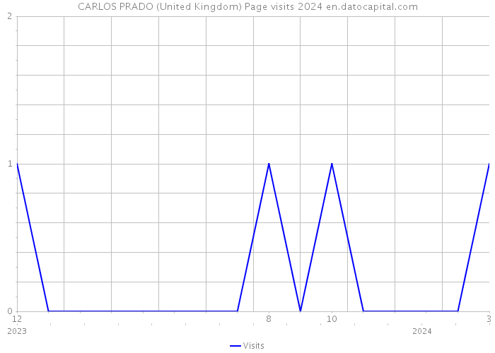 CARLOS PRADO (United Kingdom) Page visits 2024 