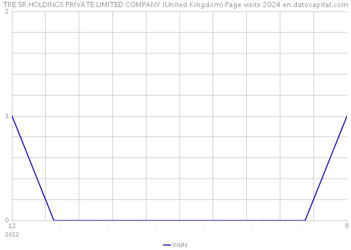 TRE SR HOLDINGS PRIVATE LIMITED COMPANY (United Kingdom) Page visits 2024 