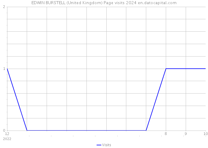 EDWIN BURSTELL (United Kingdom) Page visits 2024 