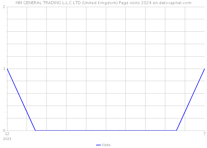 NM GENERAL TRADING L.L.C LTD (United Kingdom) Page visits 2024 