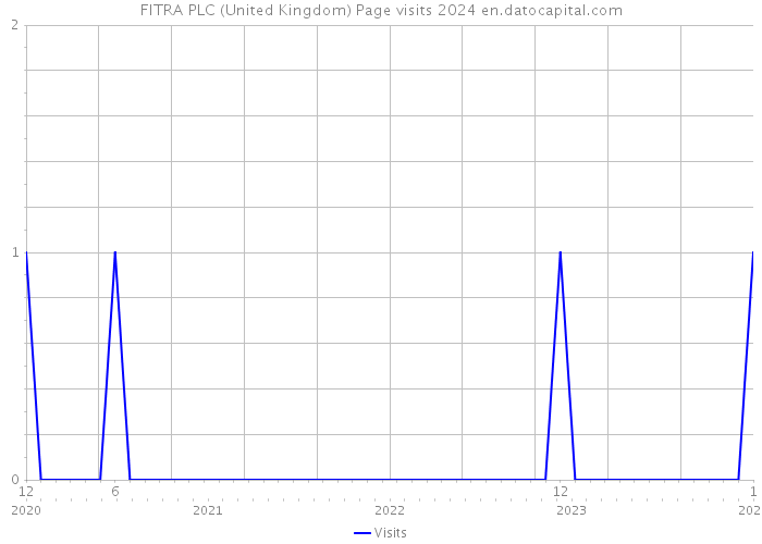 FITRA PLC (United Kingdom) Page visits 2024 