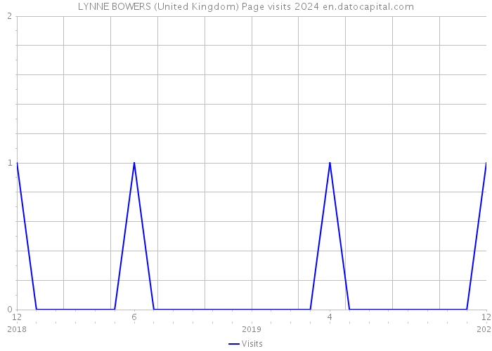 LYNNE BOWERS (United Kingdom) Page visits 2024 