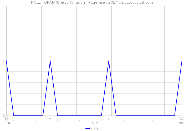 NOEL HORAN (United Kingdom) Page visits 2024 
