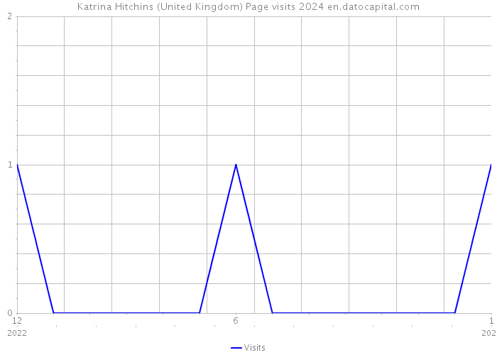 Katrina Hitchins (United Kingdom) Page visits 2024 