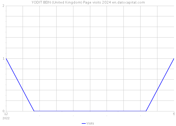 YODIT BEIN (United Kingdom) Page visits 2024 