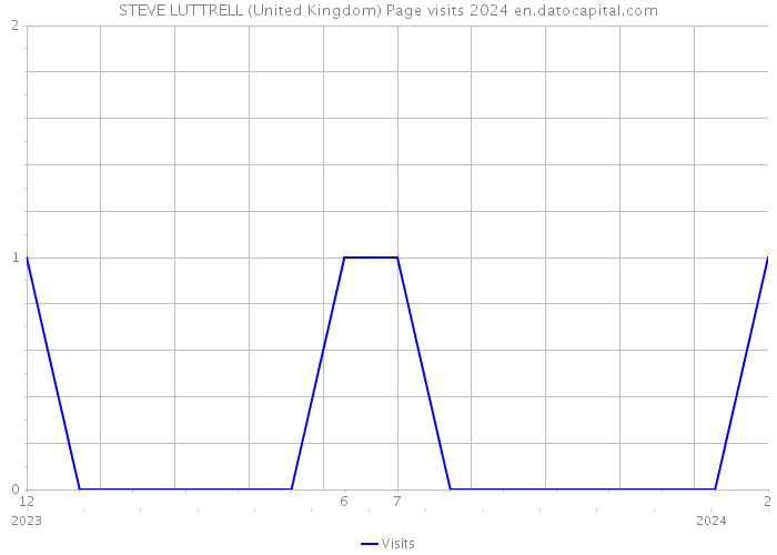 STEVE LUTTRELL (United Kingdom) Page visits 2024 