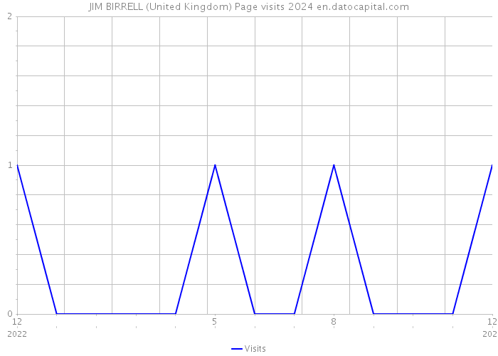 JIM BIRRELL (United Kingdom) Page visits 2024 