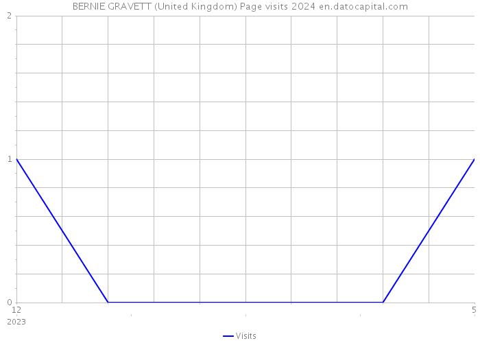 BERNIE GRAVETT (United Kingdom) Page visits 2024 