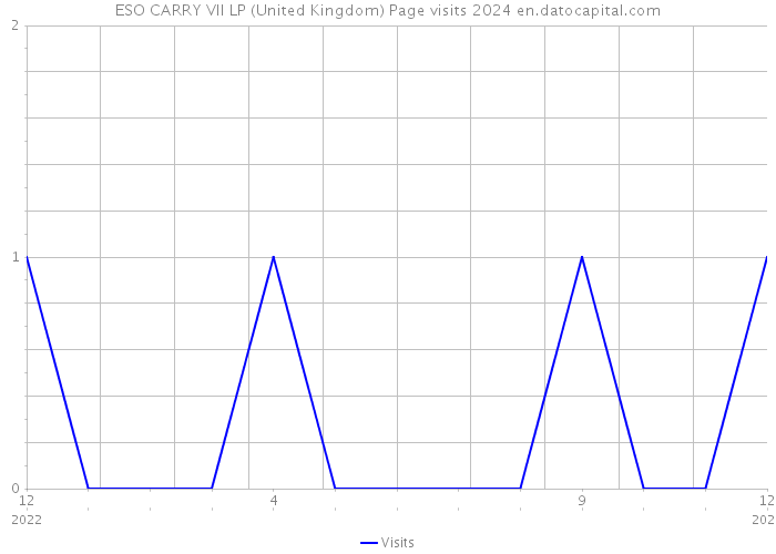 ESO CARRY VII LP (United Kingdom) Page visits 2024 