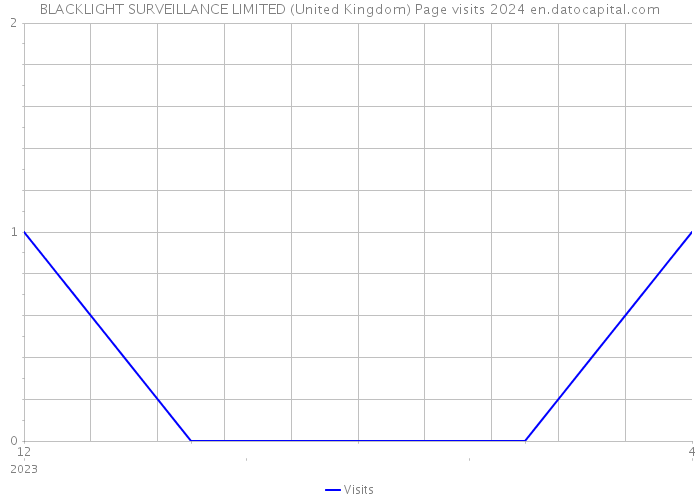 BLACKLIGHT SURVEILLANCE LIMITED (United Kingdom) Page visits 2024 