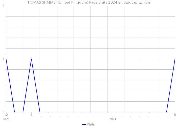 THOMAS SHABABI (United Kingdom) Page visits 2024 