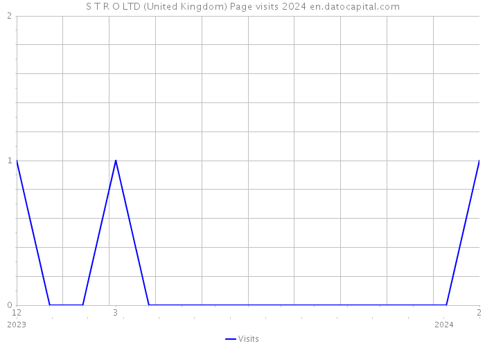 S T R O LTD (United Kingdom) Page visits 2024 