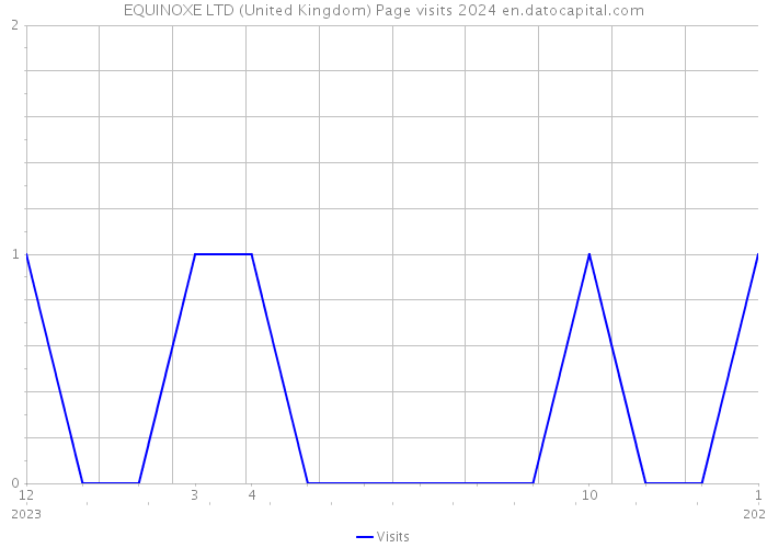 EQUINOXE LTD (United Kingdom) Page visits 2024 