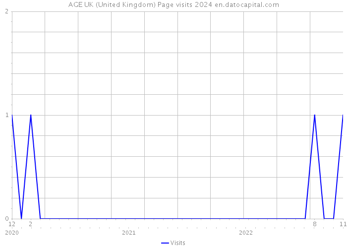 AGE UK (United Kingdom) Page visits 2024 
