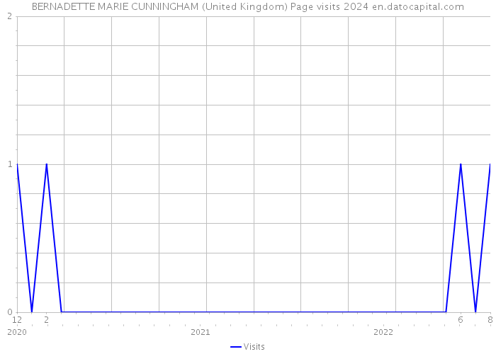 BERNADETTE MARIE CUNNINGHAM (United Kingdom) Page visits 2024 